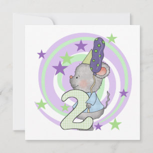 マウスの第2誕生日Tシャツとギフト カード