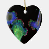 マウスの萌芽期の繊維芽細胞 セラミックオーナメント (右)