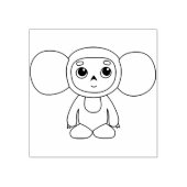 マウスの衣装イラストレーションのスタンプ ラバースタンプ (インプリント)