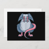 マウスの衣装ハロウィーン簡単ラットコスプレ最後 ポストカード (正面/裏面)