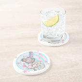 マウスの誕生日Tシャツとギフト コースター (側面)