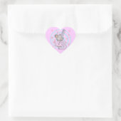 マウスの誕生日Tシャツとギフト ハートシール (バッグ)