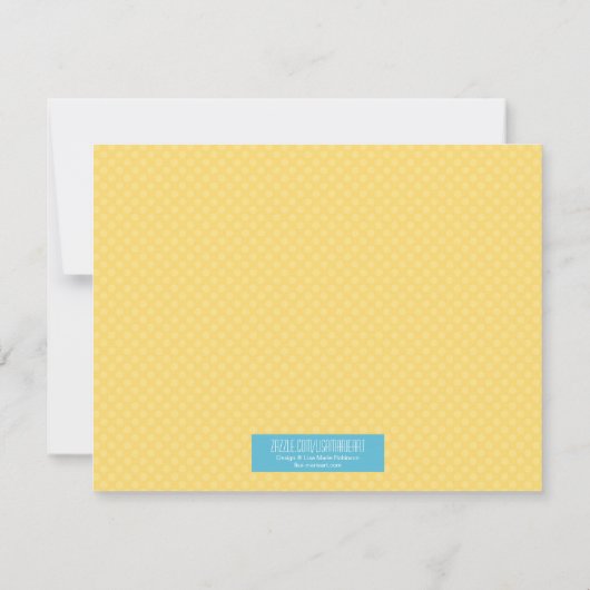 マウスの身に着けているパーティーの帽子の平たい箱はメッセージカード感謝していしています 招待状 (裏面)