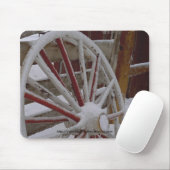 マウスのpad~~のSnowyの荷馬車の車輪 マウスパッド (マウス)