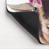 マウスはヤギをリリー マウスパッド (コーナー)