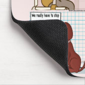 マウスもしパッドを使用できるトイレ マウスパッド (コーナー)