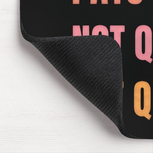 マウスやる気を起こさせるパッド – 懸命作業オフ引用文。 マウスパッド (コーナー)