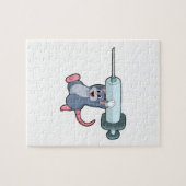 マウスをナースとしてシリンジ.PNG ジグソーパズル (横)