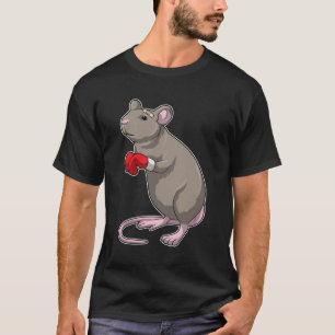 マウスをボクシングにボクシング手袋 Tシャツ
