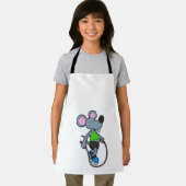 マウスをロープでフィットネスする エプロン (インサイチュ)