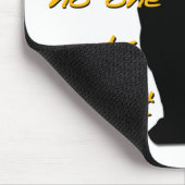 マウスを落として下さい! 黒猫は腕時計にあります! マウスパッド (コーナー)