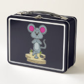 マウスアットヨガフィットネス メタルランチボックス (正面)