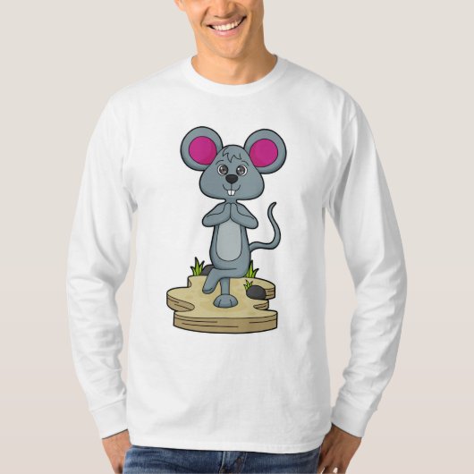 マウスアットヨガフィットネス Tシャツ (正面)