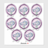 マウスアニメガール シール (シート)