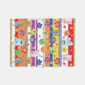 マウスアンドフレンズハヌカーフリースブランケット フリースブランケット (正面(横))