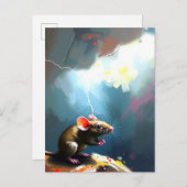 マウスアート ポストカード (正面/裏面)