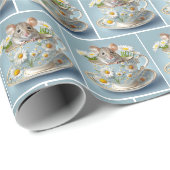 マウスインヴィンテージカップ ラッピングペーパー (ロールコーナー)