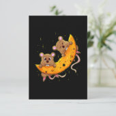 マウスオンチーズムーンギフト低いカルブダイエットチーズ 出欠カード (スタンド正面)