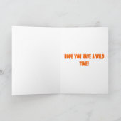 マウスカウボーイ誕生日カード カード (内部)