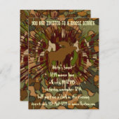 マウスカモフラージディナー招待状 招待状 (正面/裏面)