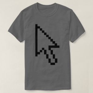 マウスカーソルの矢印のグラフィック Tシャツ