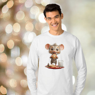マウスクリスマスメンズティー Tシャツ
