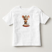 マウスクリスマス幼児のティー トドラーTシャツ (正面)