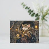 マウスクリーニングキング ポストカード (スタンド正面)