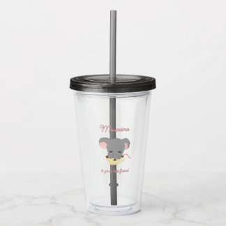 マウスココアカプチーノ アクリルタンブラー