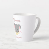 マウスココアカプチーノ カフェラテマグ (右アングル)