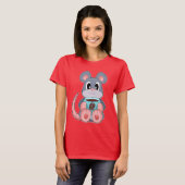 マウスコーヒーカップ Tシャツ (正面フル)