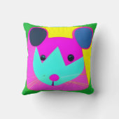 マウスサイケデリックオン子供部屋 クッション (裏面)