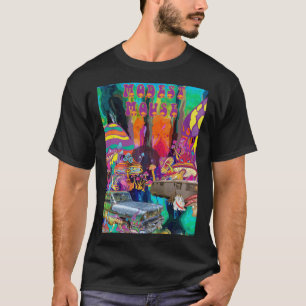 マウスサイケデリックデザインクラシックTシャツ Tシャツ