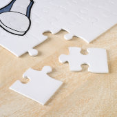 マウスサッカー選手サッカー ジグソーパズル (側面)