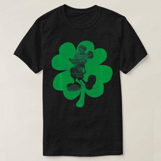 マウスシャムロックSt patricks Tシャツ (デザイン正面)