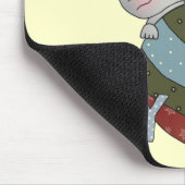 マウスジョイホリデーTシャツとギフト マウスパッド (コーナー)