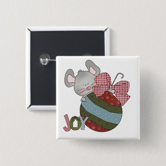 マウスジョイホリデーTシャツとギフト 缶バッジ (正面&裏面)