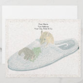 マウススリッパ レターヘッド (正面/裏面)