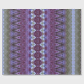 マウスタイリッシュブと紫のデザイナーギフトラップ ラッピングペーパー (フラット)