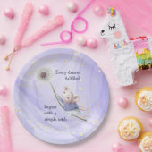 マウスタンポポすべての夢シンプルの願い ペーパープレート (パーティー)