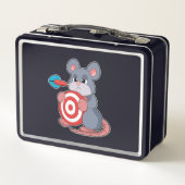 マウスダーツダーツダーツボード メタルランチボックス (裏面)