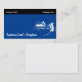 マウスチーズアート – 2ネズミ 名刺 (正面/裏面)