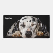 マウスデスクマット – 平和ダルマチアンスリープ デスクマット (正面)