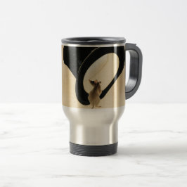 マウストップハットラ中国のットイヤー〔占星術の〕十二宮図誕生日TMg トラベルマグ