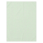 マウスネズミ誕生日パーティーグリーン テーブルクロス (正面)