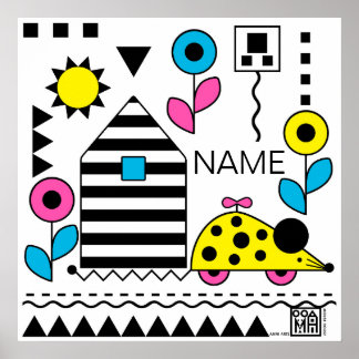 マウスハウスウィーリーマウスポスター1 – パーソナライズ ポスター