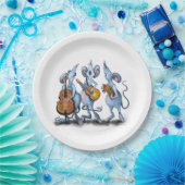 マウスバンド紙プレートおもしろい ペーパープレート (パーティー)