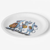 マウスバンド紙プレートおもしろい ペーパープレート (アングル)