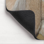 マウスパッドかマウスマット- LOPの耳付つきの小型ウサギ マウスパッド (コーナー)