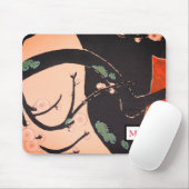 マウスパッドさくらんぼ花日本の咲カスタムイニシャル マウスパッド (マウス)